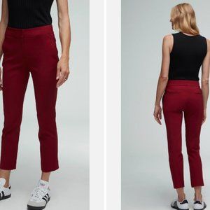 Argent Womens Trousers Size 6 Merlot Red Tags ON